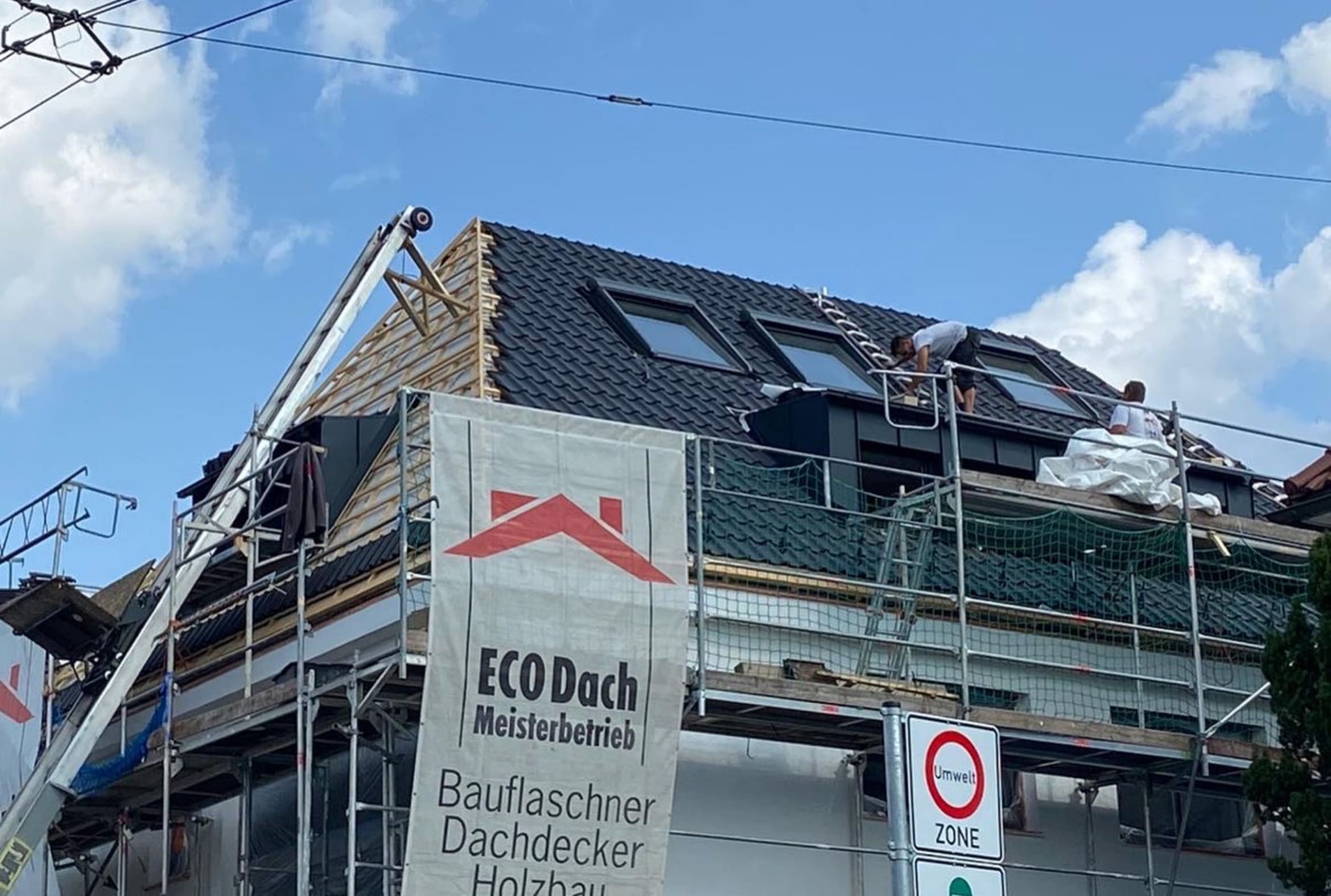 Dachsanierung mit Dachfenstern – Dachdecker Stuttgart